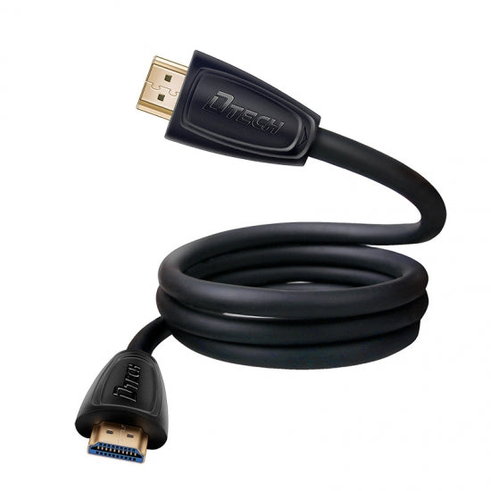 DTECH DT-H005 HDMI 19+1 Pure copper HD video cable 3m black DTECH DT-H005 HDMI 19+1 Pure copper HD video cable 3m black